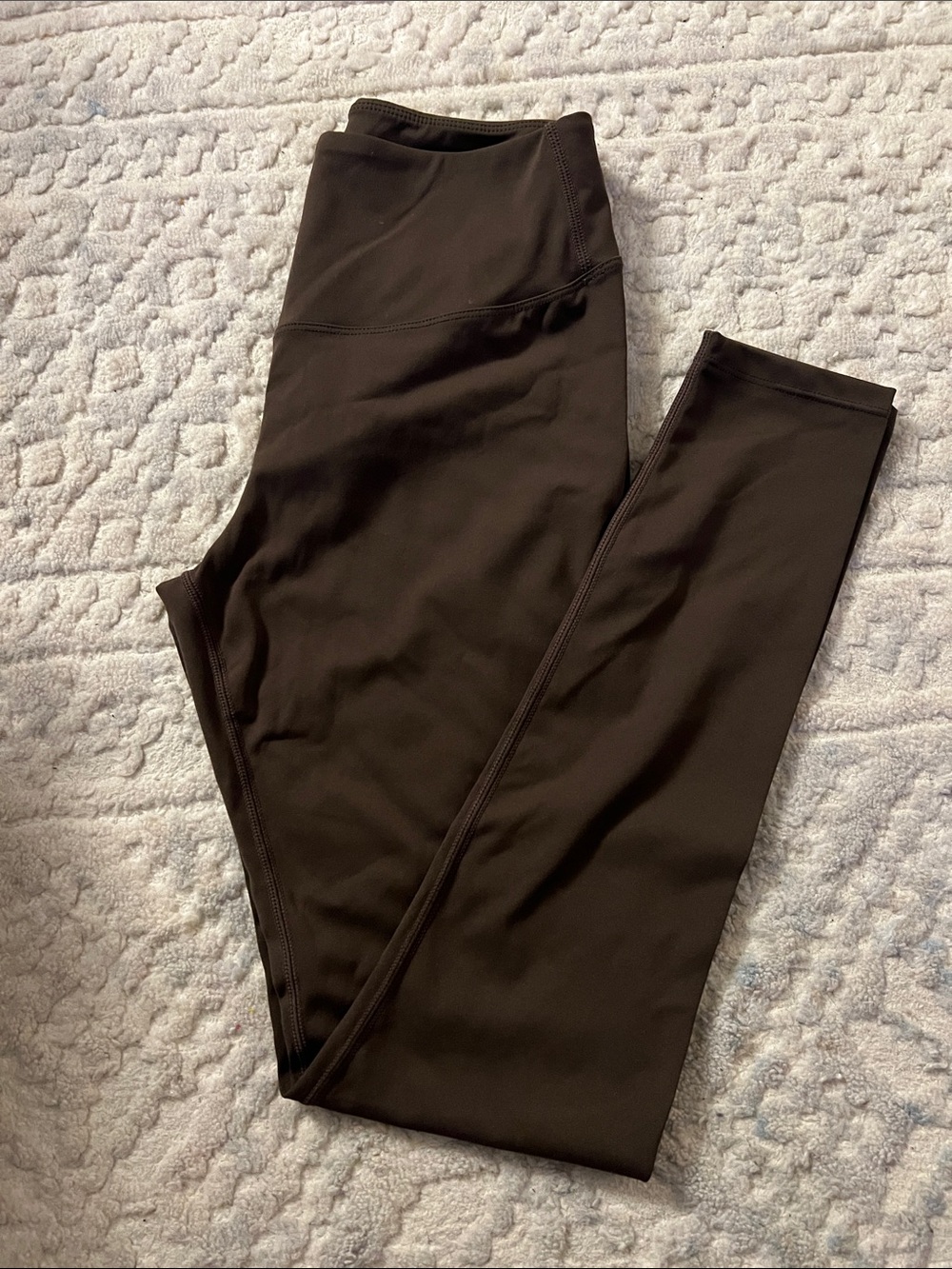 High-Rise Brown Active Leggings